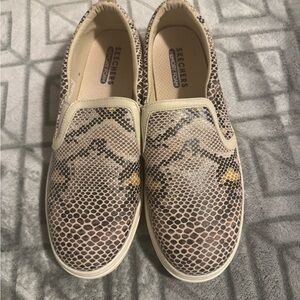 Women’s Skechers Snake Print Slip-On Shoes